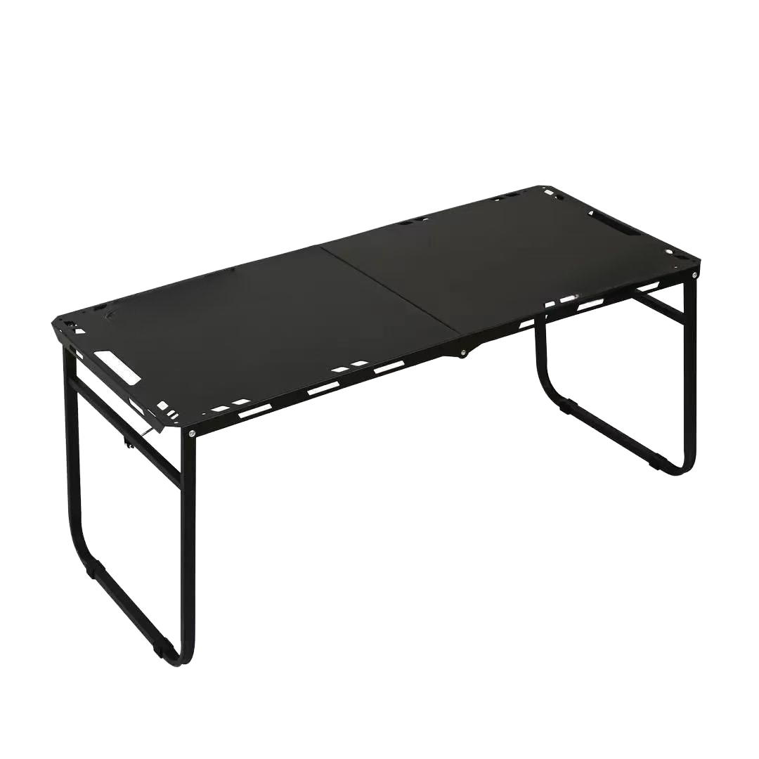 Camping Cooking Table - 접이식 캠핑 테이블 휴대용 금속 야외