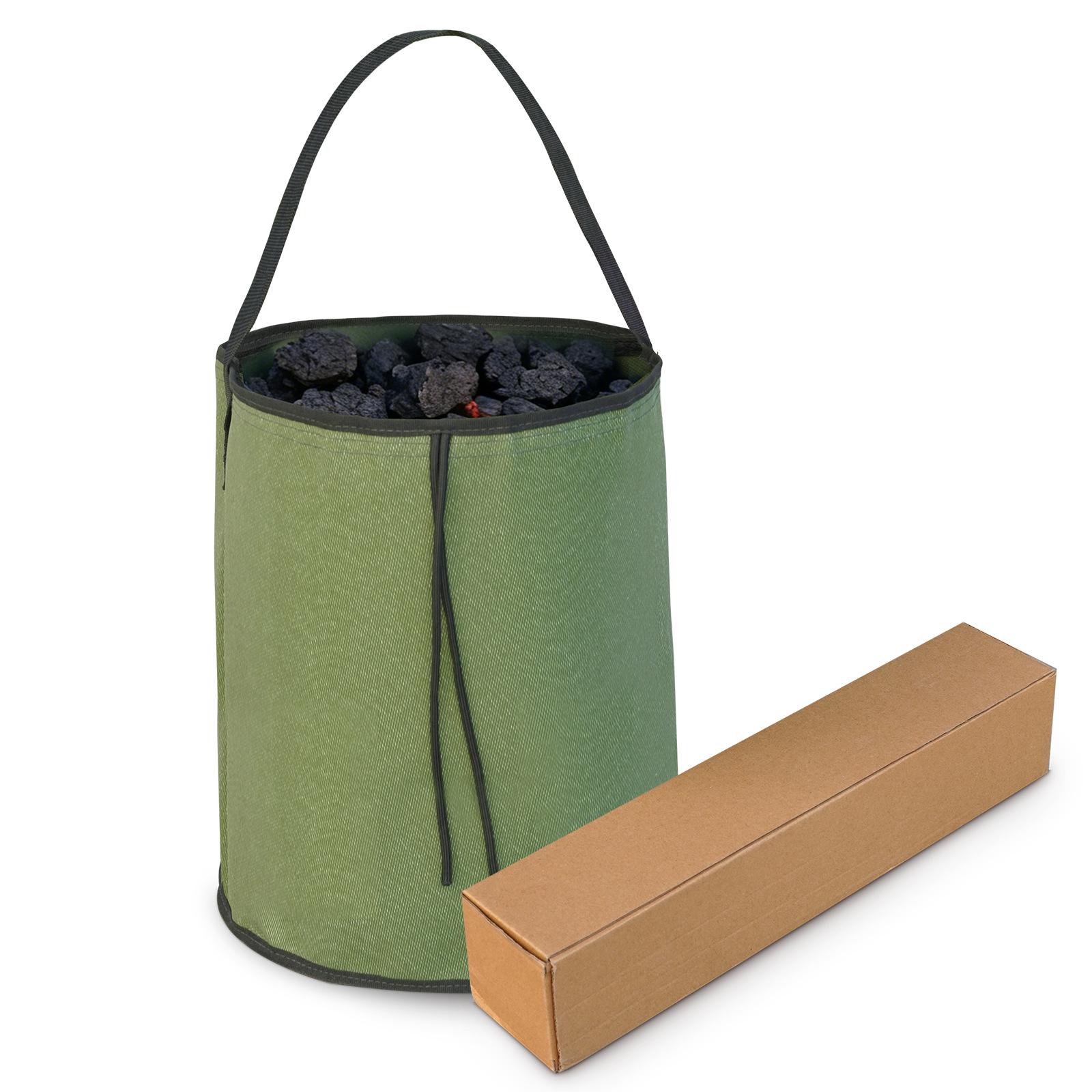Camping Cooking Organizer - 방수 기능이 있는 숯 보관 가방,