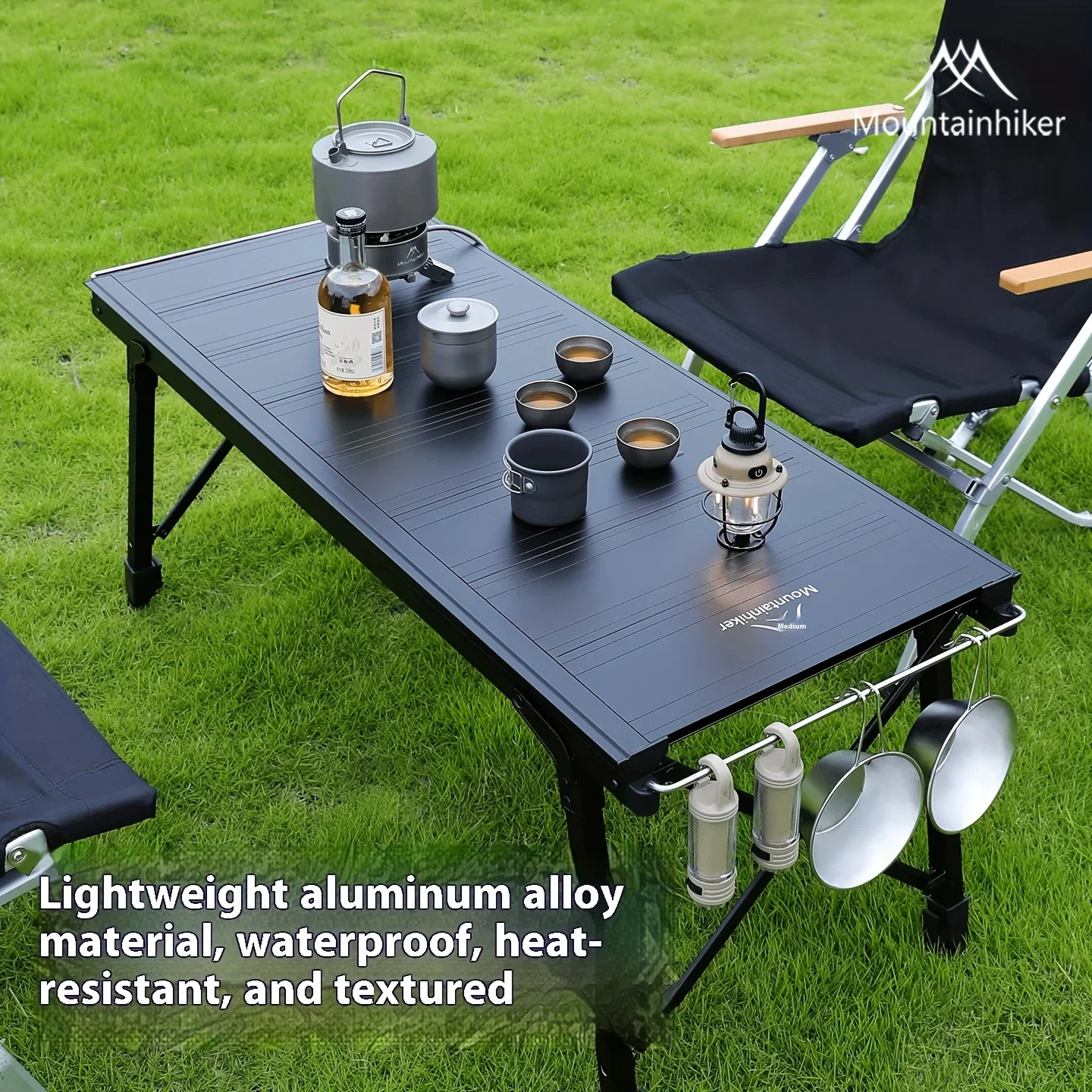 Camping Cooking Table - 마운틴하이커 접이식 캠핑용 리프트 테이블, 휴대용