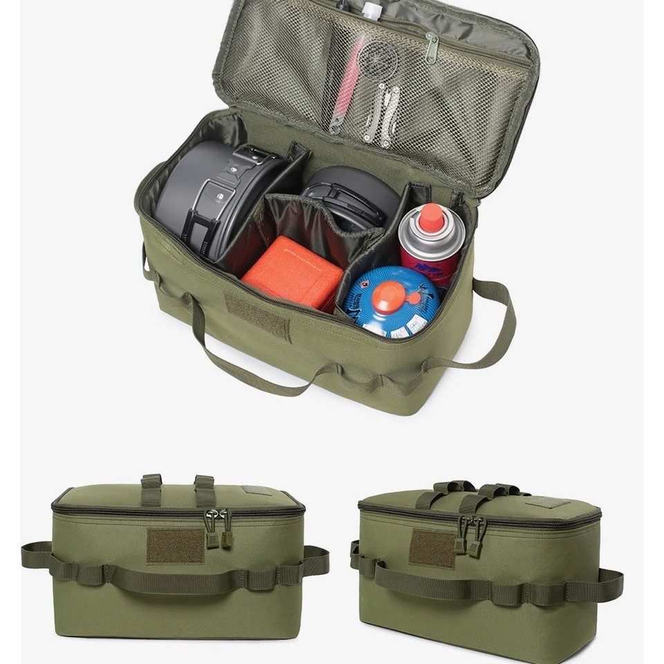캠핑 가스 탱크 보관 가방 야외 대용량 지상 네일 도구 - Camping Cooking Organizer 리뷰 및 가격