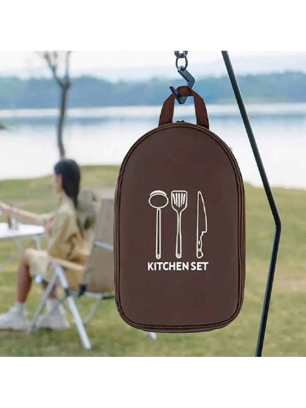 야외 캠핑 조리기구 보관 가방 조리기구 주최자 주방 용 - Camping Cooking Container 리뷰 및 가격