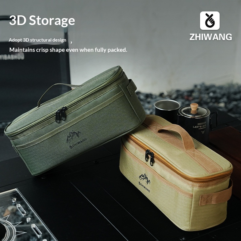 휴대용 다기능 캠핑 식기 보관 가방, 여행 캠핑 여행을 - Camping Cooking Organizer 리뷰 및 가격