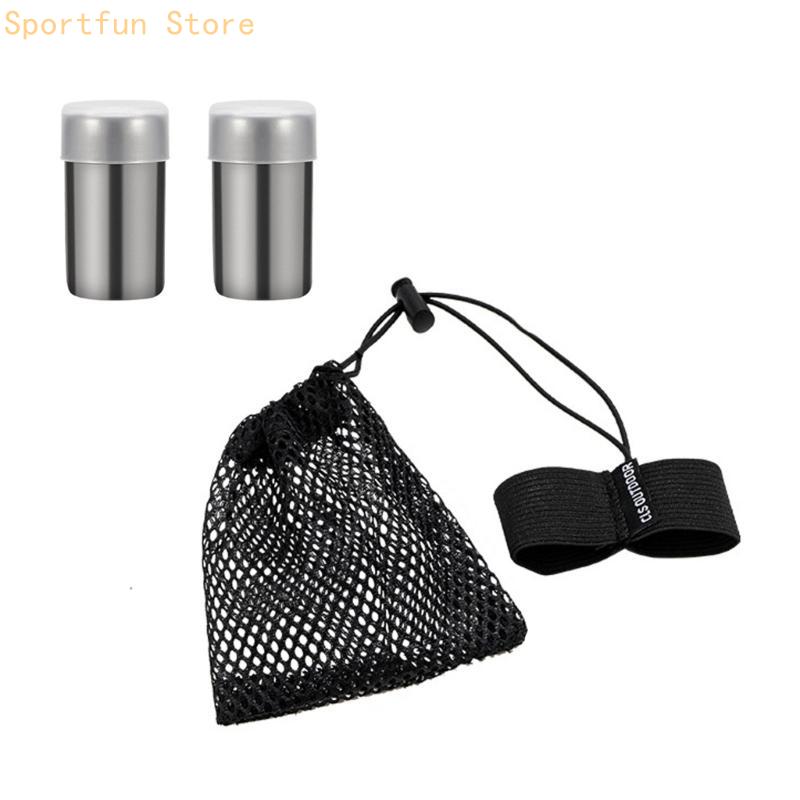 2lots 내구성 향신료 항아리 작은 소금 디스펜서 야 - Camping Cooking Container 리뷰 및 가격