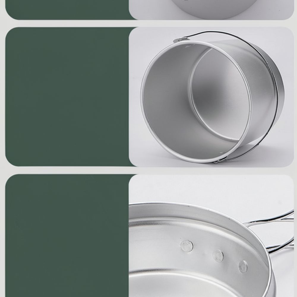 야외 피크닉용 알루미늄 조리 도구 세트, 캠핑용 휴대용 - Camping Cooking Dining Set 리뷰 및 가격