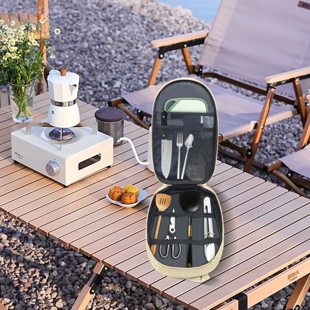 대용량 캠핑용 조리 도구 가방, 식기 보관용 가방, 주 - Camping Cooking Container 리뷰 및 가격