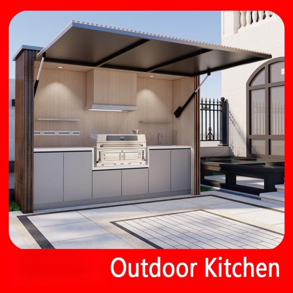 # 이동식 야외 주방 아일랜드 접이식 바베큐 그릴 스테 - Camping Cooking Dining Set 리뷰 및 가격