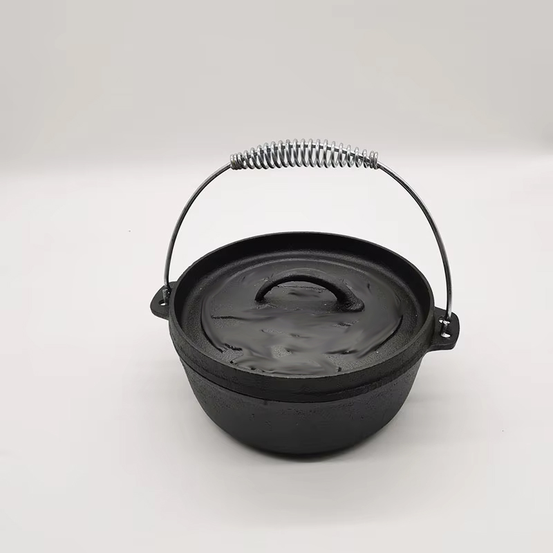 2QT 주철 캠프용 더치 오븐 20cm 철팬 20cm  - Camp Dutch Oven Cast 리뷰 및 가격