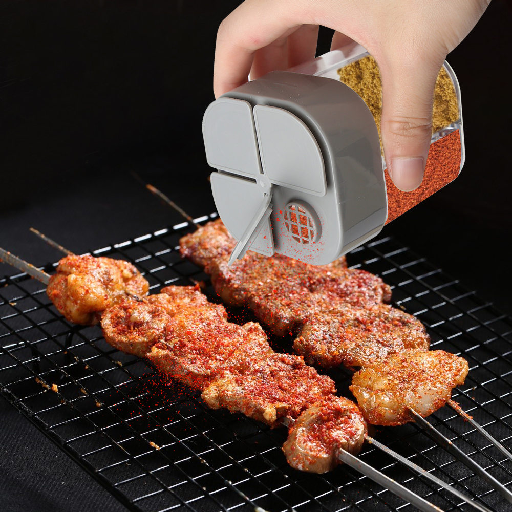 4in1 캠핑 조미료 셰이커 뚜껑이있는 다목적 양념 항 - Camping Cooking Container 리뷰 및 가격