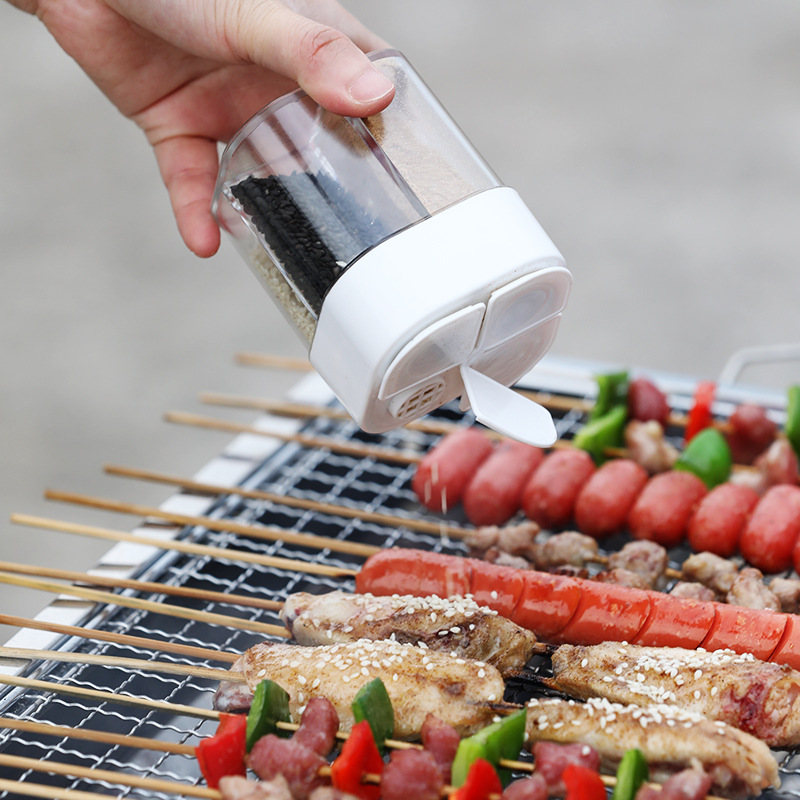 4in1 캠핑 조미료 셰이커 뚜껑이있는 다목적 양념 항 - Camping Cooking Container 리뷰 및 가격